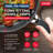 23-Piece Pots and Pans Set, Nonstick Cookware & Bakeware with Plaid Pattern, Stackable, Dishwasher & Oven Safe, Dark Gray