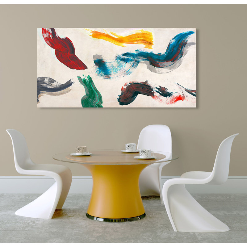 Solid Base by Haru Ikeda - Wrapped Canvas Print, 35cm H x 70cm W x 4cm D