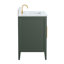 Meuble-lavabo simple 36 po avec plateau en marbre Chambery-94426584-134697615