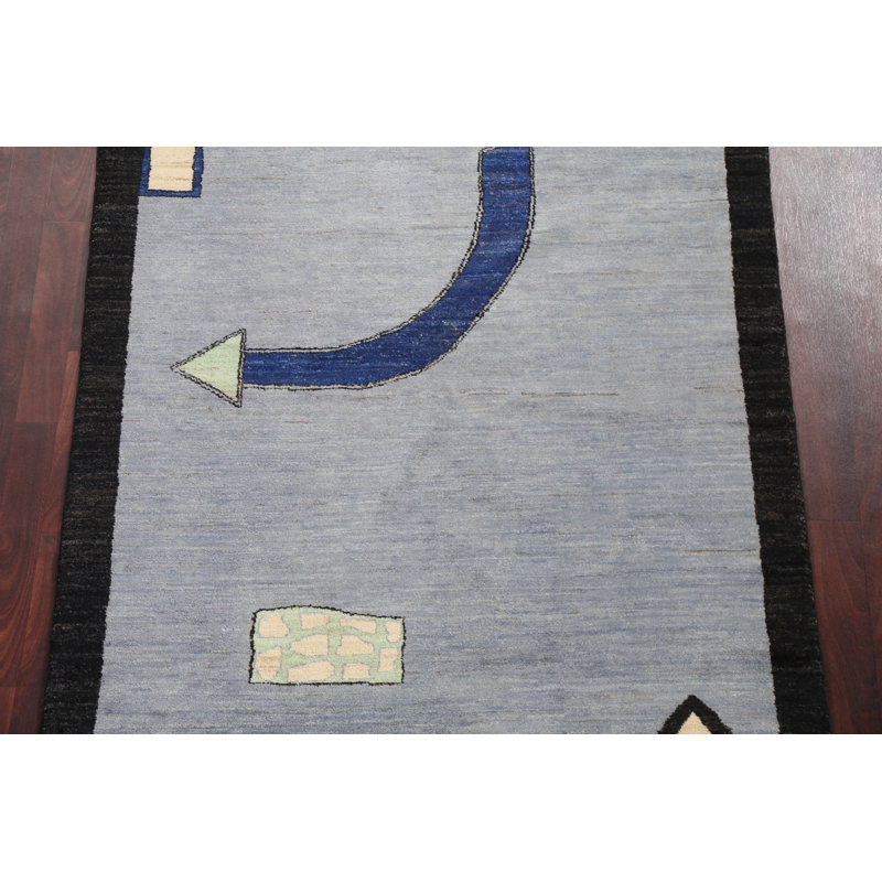 Handmade Gabbeh  Oriental Area Rug 5x7