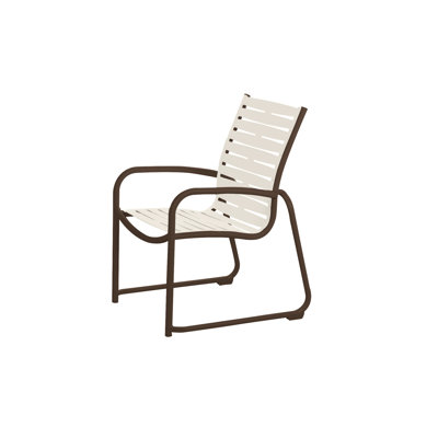 Millennia EZ Span™ Premium All-Weather Wicker Outdoor Stacking Dining Armchair with Cushion