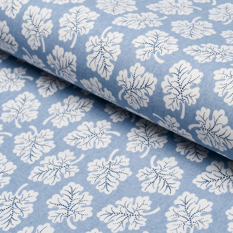 Tissu olive Schumacher X Rita Konig, Ciel