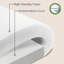 Mattress Pad Medium Firm Memory Foam Topper with Removable Washable Cover, Boxed Design-850135228-850135203