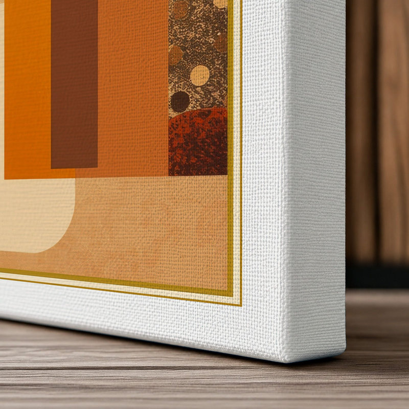 Modernist Still Life Art Deco - Wrapped Canvas, 36x24 - 91.4 x 61.0 cm, White Border