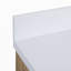 Meuble-lavabo autoportant de 60 po avec lavabo simple, construction en bois massif et plateau blanc d'ingénierie entièrement assemblé