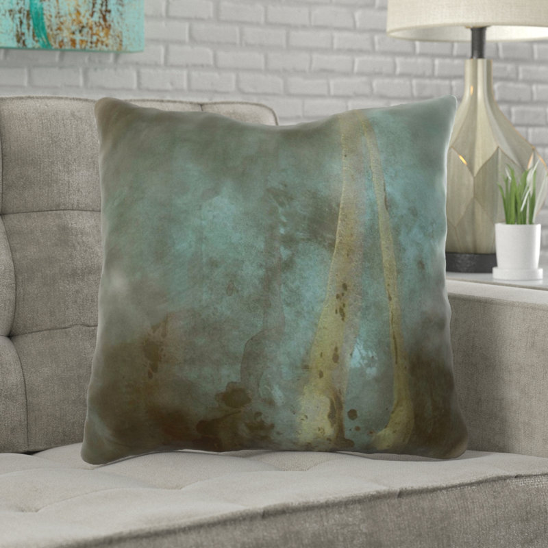 Clairview Outdoor Reversible Throw Pillow, Microsuede, Indoor