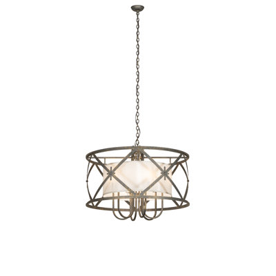 38" Wide Penelope 6 Light Pendant