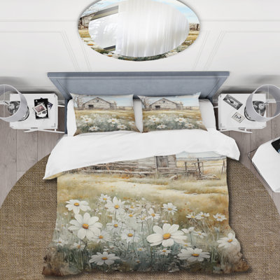 Ensemble de housse de couette en microfibre / polyester Farmhouse Quiet Retreat II Bedding