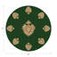 Ex vote Vegan Leather Round Pebble Placemat-1330766170
