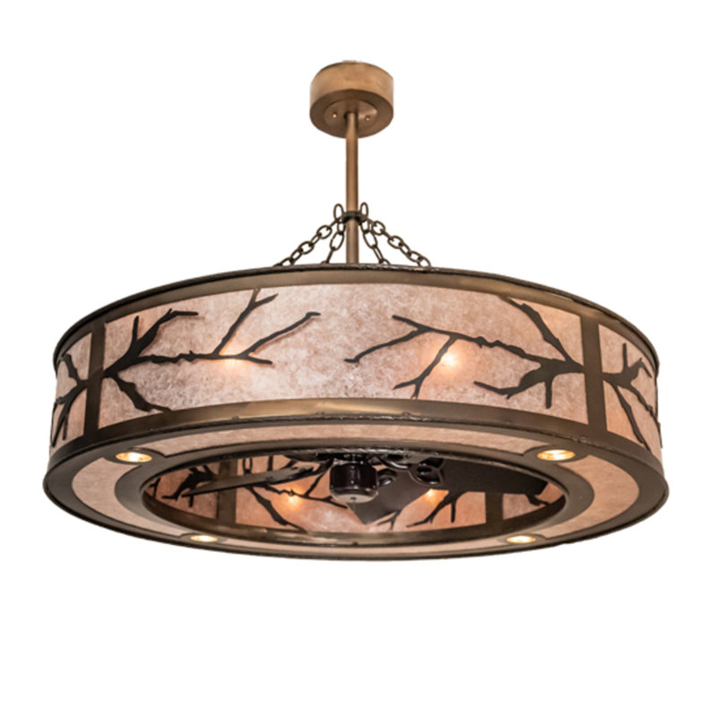 Branches Downrod Ceiling Fan