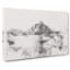 Reine Norway Watercolour - Wrapped Canvas-56664696