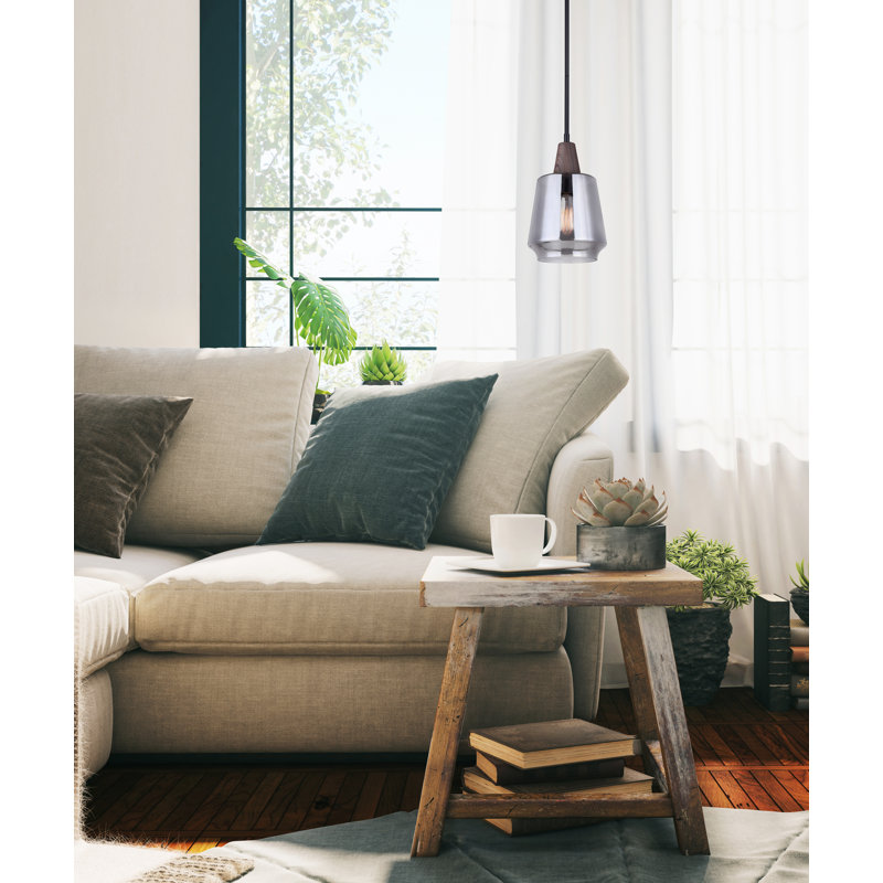 Matchett 1 - Light Black Bell Pendant