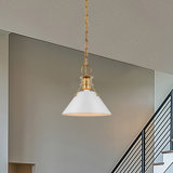 Luminaire suspendu conique à 1 lumière Rodarte
