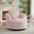 Compressible 360° Swivel Accent Chair,- Modern Comfort Seating for Living Room,Office,Apartment-945011415