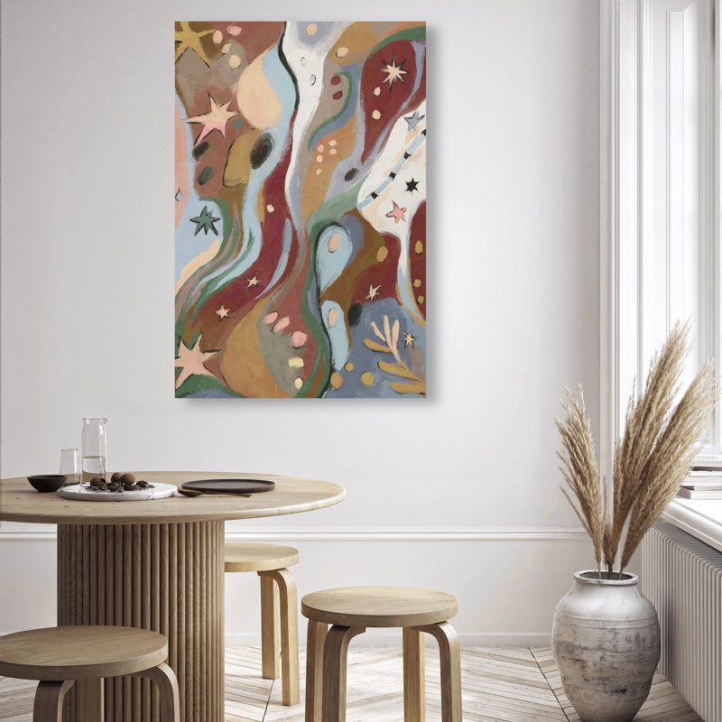 Modern Folk II Print by Oliver Gal, 45"H x 30"W, Gallery Wrapped