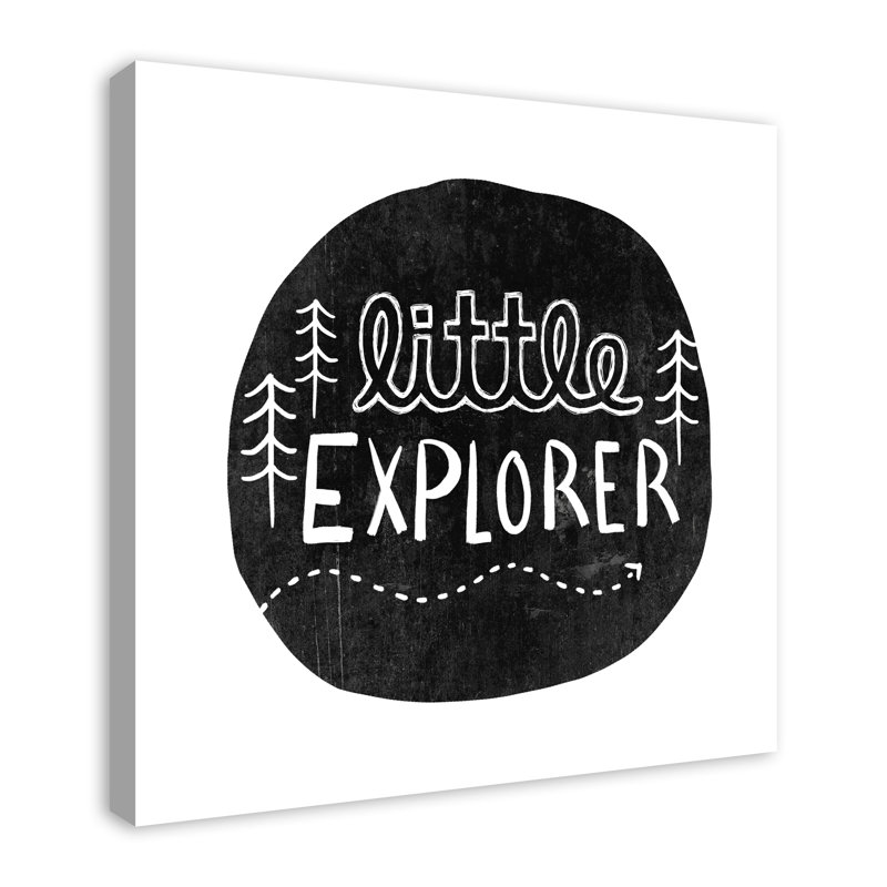 Art sur toile little explorer Manawa, H 30 po x l 30 po x P 1,25 po, Toile tendue