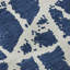 Tapis bleu marine Cerrito AMF501 lavable à la machine de qualité supérieure-103838018