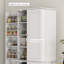 Spacieux garde-manger de cuisine de 65 pouces avec tablettes réglables et conception moderne, parfait pour un rangement et une organisation efficaces-543075790
