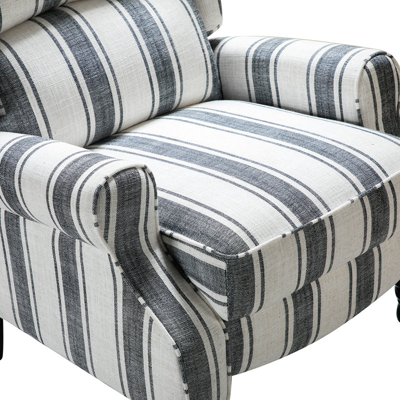 Brody 31" Wide Manual Standard Recliner, Black Stripe