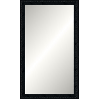 Glossy Black Gallery Mirror