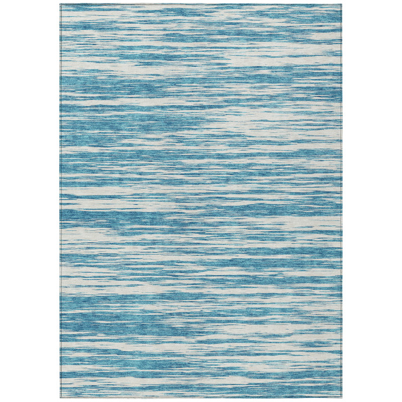 Aleh Washable Indoor / Outdoor Rug, Rectangle 5' x 7'6"