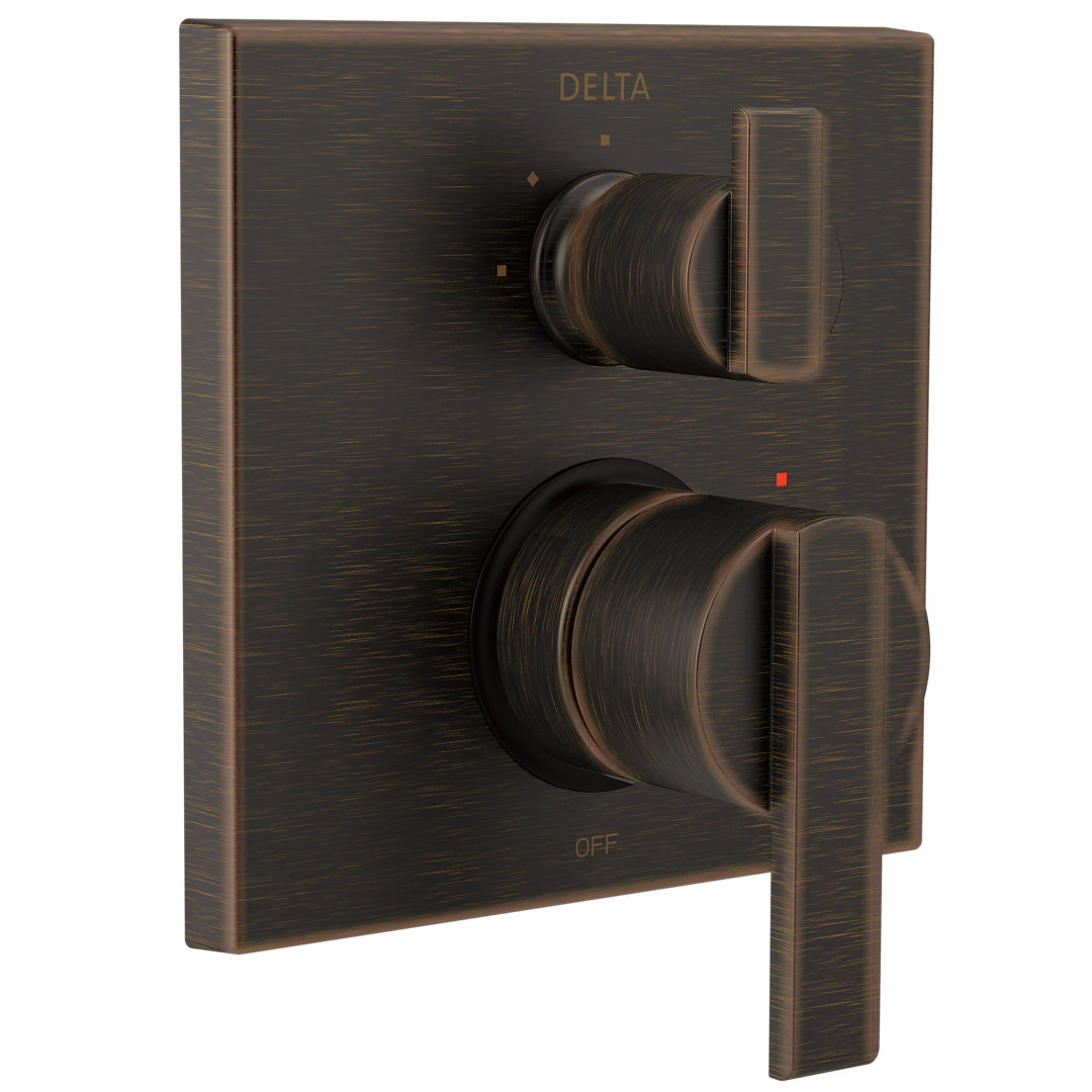 Ara 14 Series 3-Setting Shower Handle Diverter Trim Kit, Integrated Diverter Valve Trim Kit Delta 