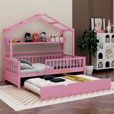 Lit simple pour enfant avec gigogne Olga
