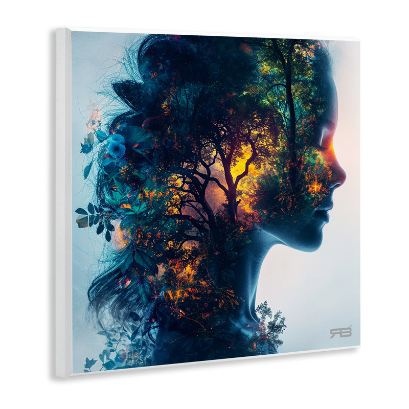«Glowing Tree Girl Portrait» par RB