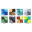Quads Handmade Glass Wall Decor-52568286