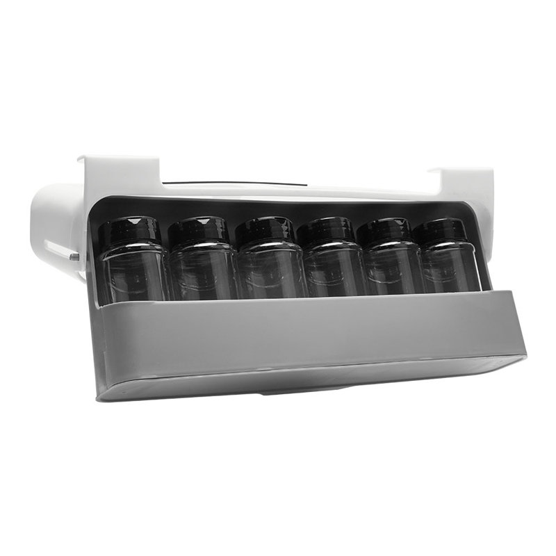 Wall Spice Jar & Rack Set