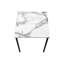 Ensemble de table, ensemble de 3 pièces, café, stratifié aspect marbre, contemporain, moderne