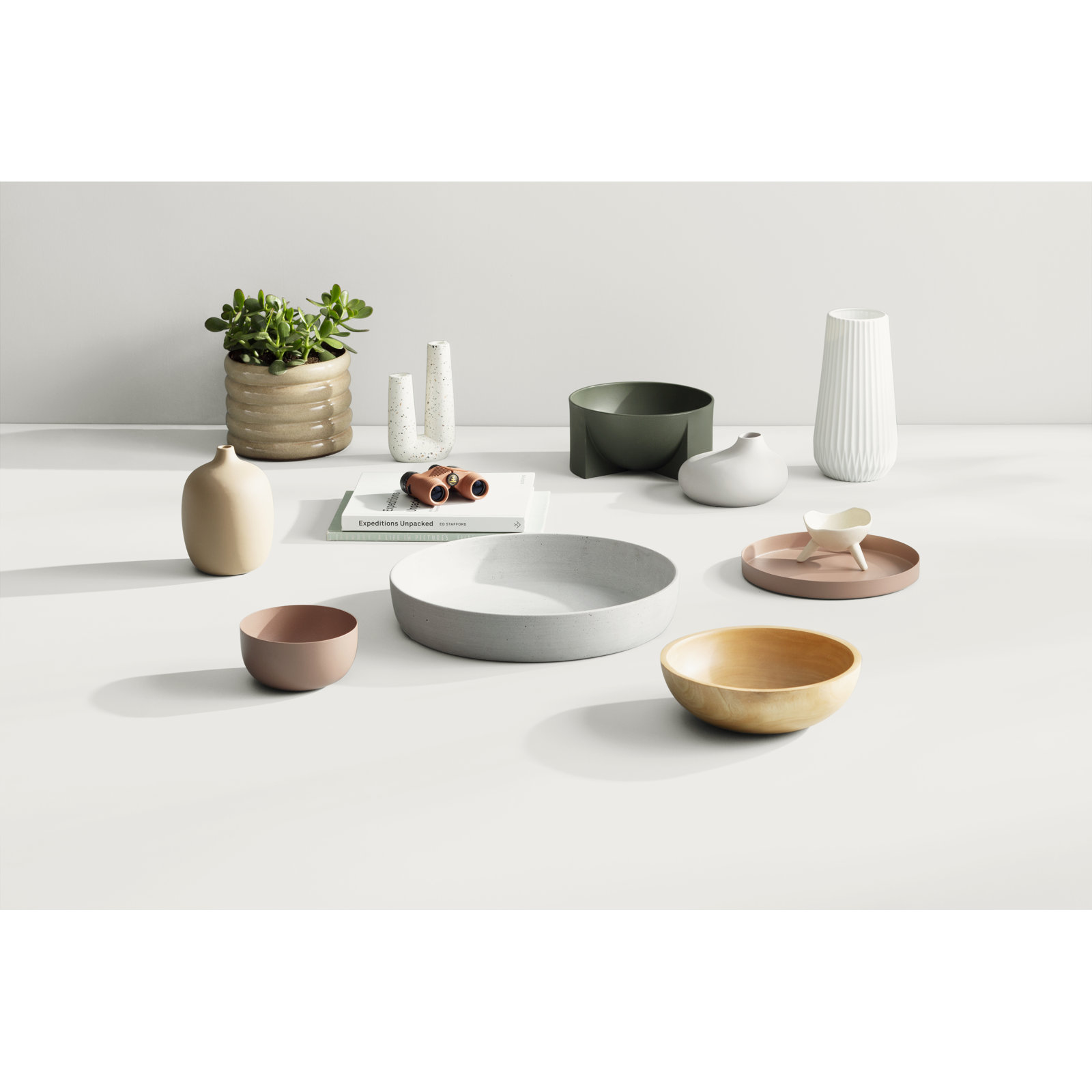 MOON Decorative Bowl, 3.35" H x 19.69" W x 19.69" D