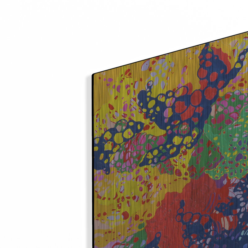 «Ivy Bronx» «Curly Cue» par Sofie Siegmann, mur en métal