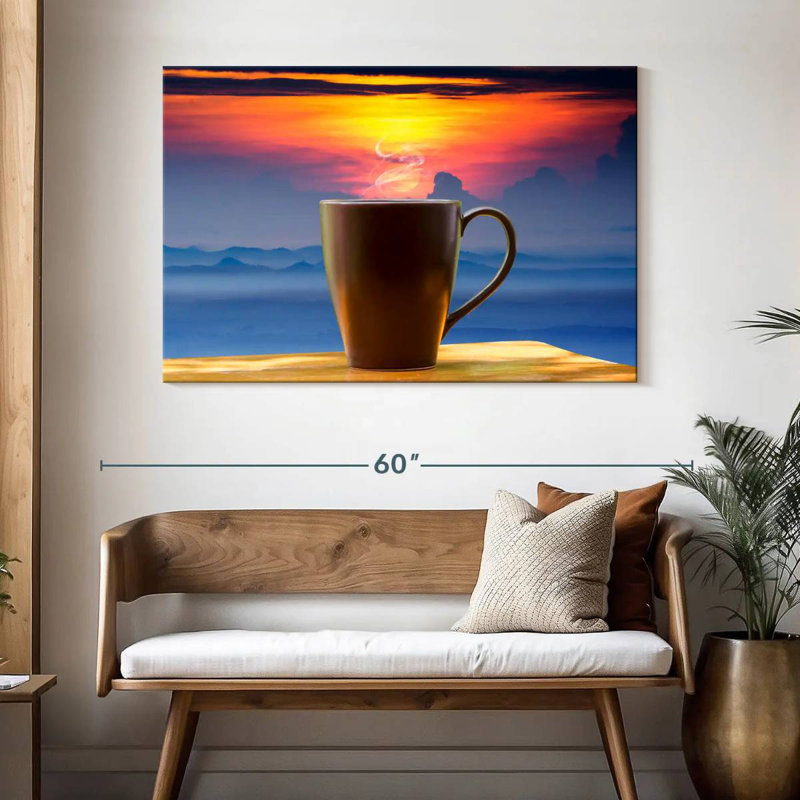Yarlin Good Morning Coffee, H 32 po x l 48 po