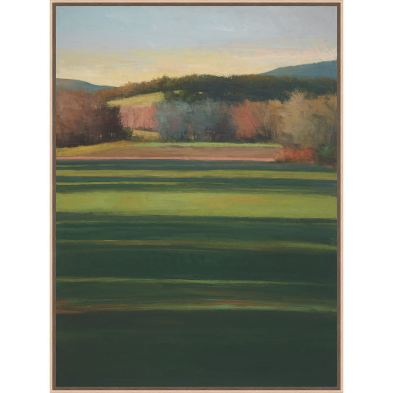 Striped Field 1 Print by David Skinner, 55.25" H x 41.25" W