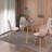Round Glass Top Dining Table-1771462360