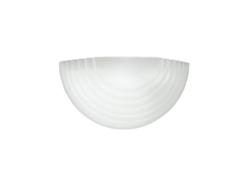 5542D2A7725946C4B6D7191BB40F8561 Luminaire mural à lumière avec diffuseur en verre blanc