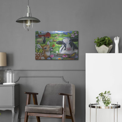 «August at the Farm» par Bridget Voth, August Grove, art mural en métal