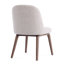 Hearthwood Set of Two Walnut Effect Ash Wooden Frame Dining Chairs-1393239767