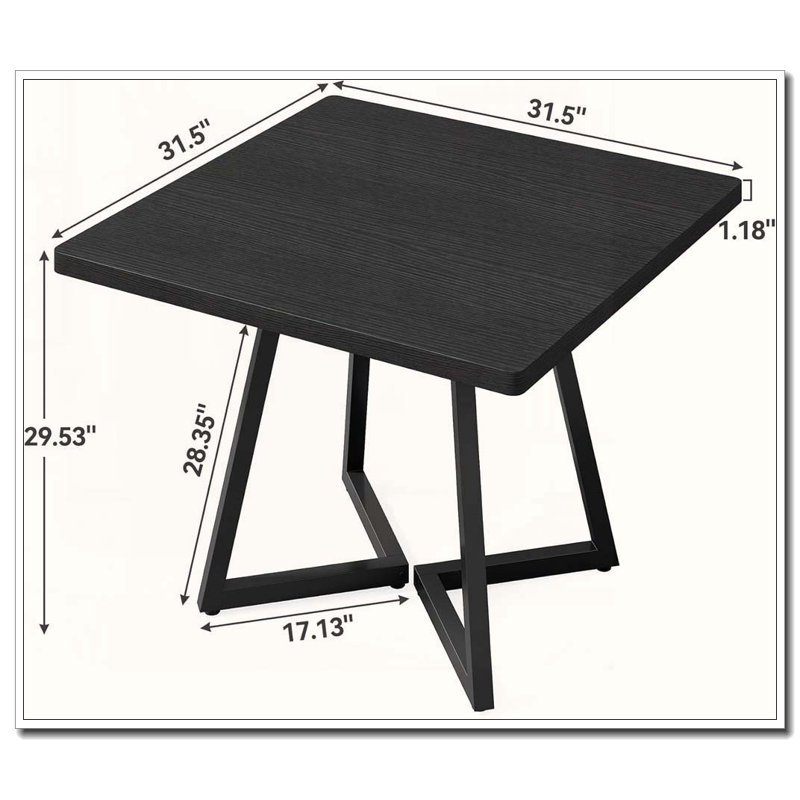 Table basse carrée