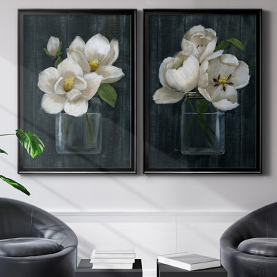 «Chalkboard Beauty I», ensemble de 2 reproductions d'art