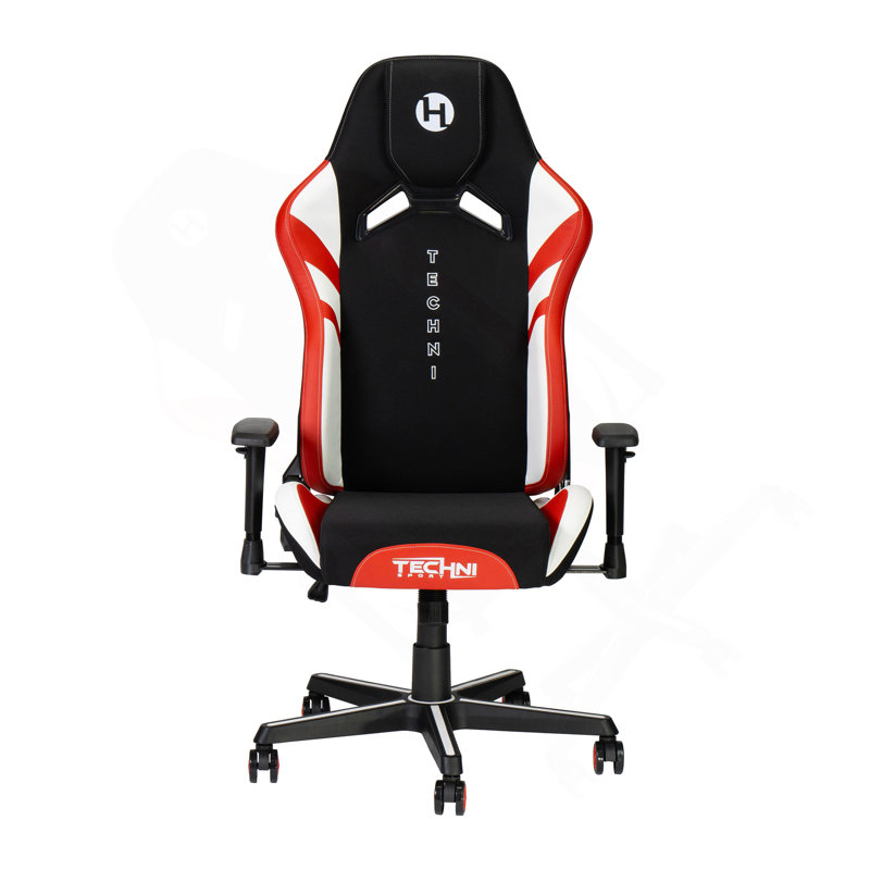 Fauteuil de jeu Techni Sport Echo, Noir / Orange