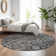Premium Machine Washable Cerrito Gray Rug