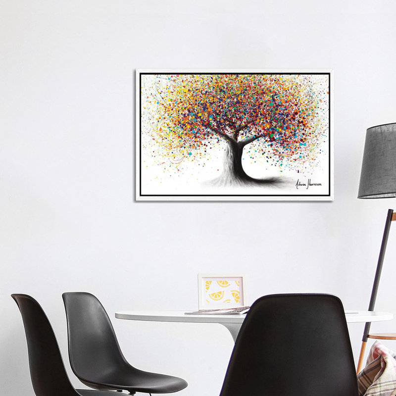 Print on Canvas, White Floater Framed, 66.04cm H x 101.6cm W x 3.81cm D