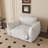 Cath Kofi Modern Chenille Fabric Upholstery Single Armchair Broxton-1697953007