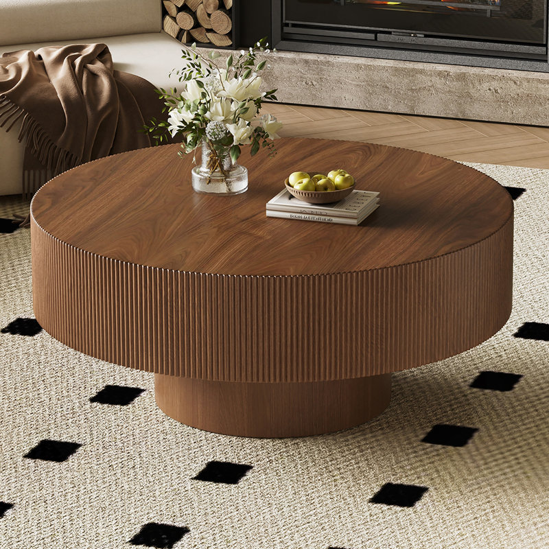 Table basse élégante Elegant Easy, Walnut