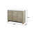 Lafarre Lafarre 48 in W x 20 in D Rustic Acacia Double Bath Vanity, White Quartz Top and 43 in Mirror-113107951-113107949