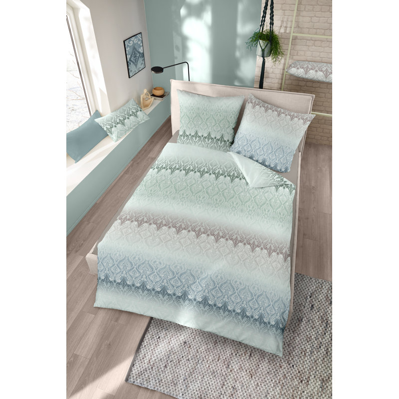 No Pattern Duvet Cover Set with Pillowcases, 155 x 220cm