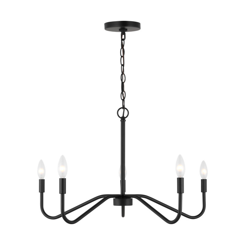 Eldon Large Chandelier, Midnight Black