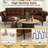 Latitude Run® Faux Leather Upholstered Futon Sofa Bed with Armrests and Backrest Adjustable-394392131